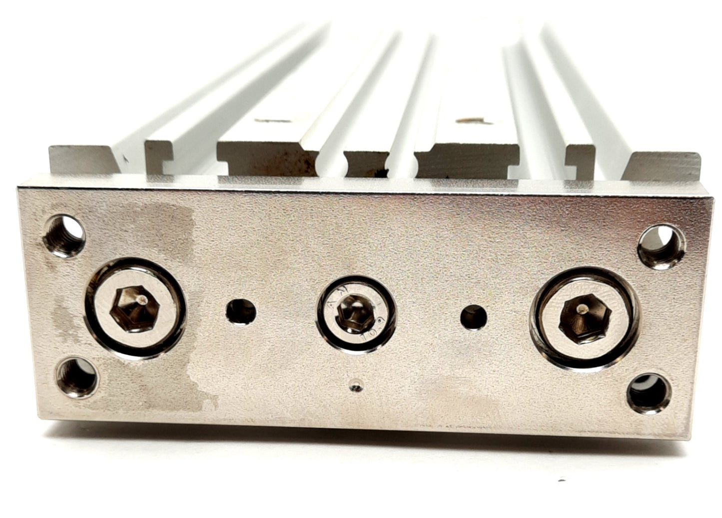Used SMC MGPM20TN-175Z Compact Guided Cylinder, 20mm Bore, 175mm Stroke, 1.0MPa Max