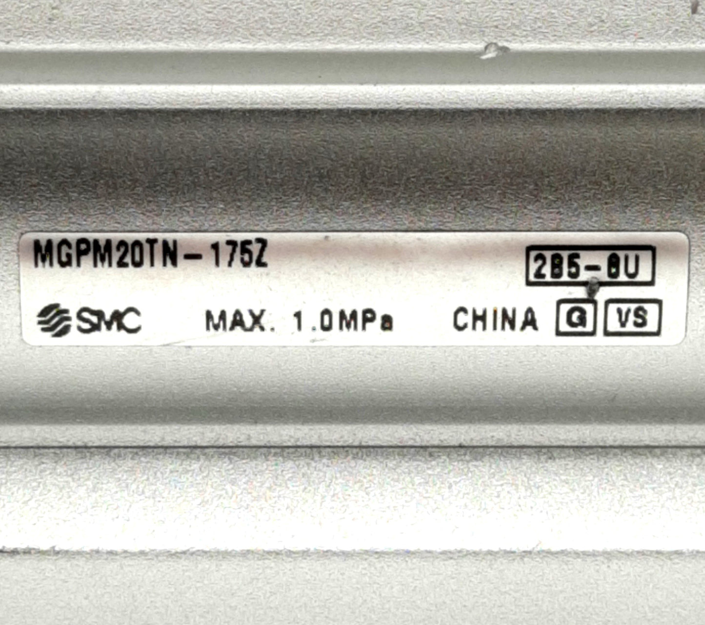 Used SMC MGPM20TN-175Z Compact Guided Cylinder, 20mm Bore, 175mm Stroke, 1.0MPa Max