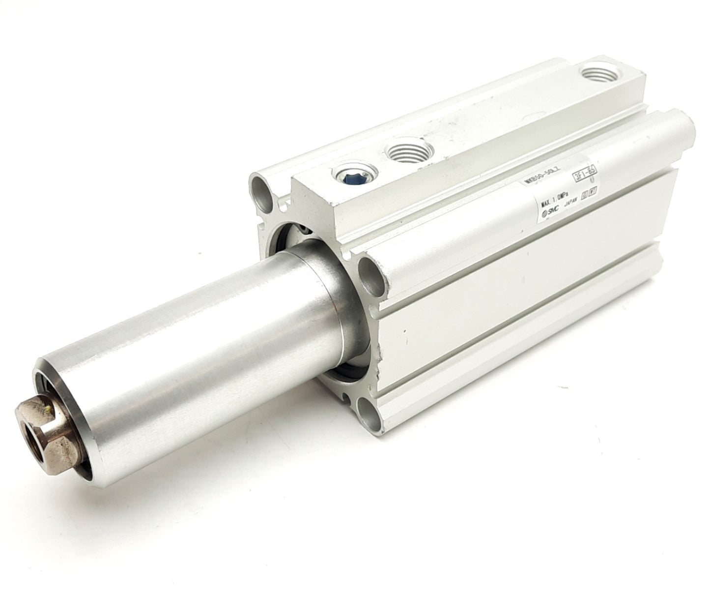 Used SMC MKB50-50LZ Rotary Clamp Cylinder, 50mm Bore, 50mm Clamp Stroke, CCW