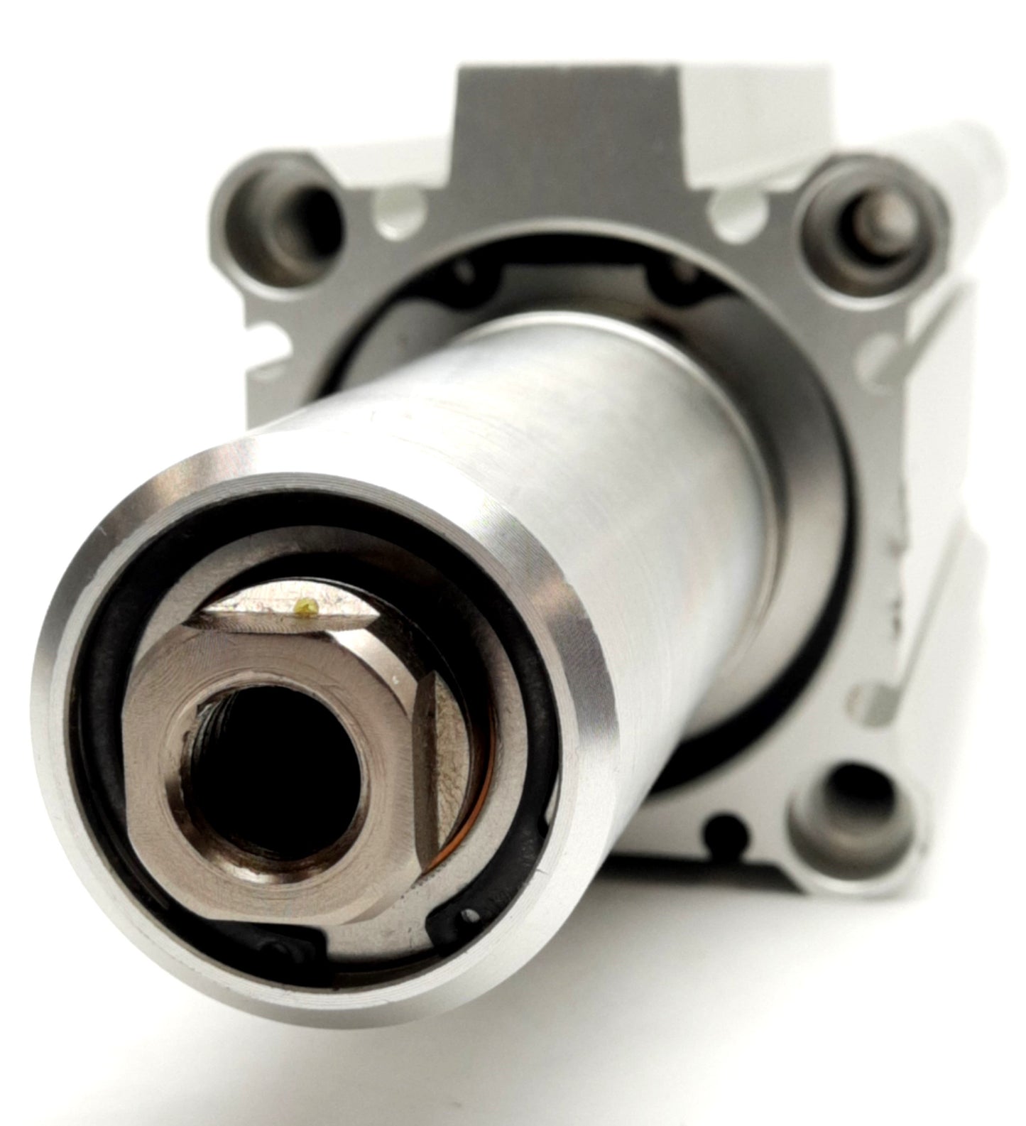 Used SMC MKB50-50LZ Rotary Clamp Cylinder, 50mm Bore, 50mm Clamp Stroke, CCW