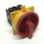 Used Moeller T0-2-1 Main Power ON-OFF Disconnect Switch, 3-Pole, 600VAC 20A