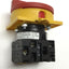 Used Moeller T0-2-1 Main Power ON-OFF Disconnect Switch, 3-Pole, 600VAC 20A