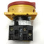 Used Moeller T0-2-1 Main Power ON-OFF Disconnect Switch, 3-Pole, 600VAC 20A