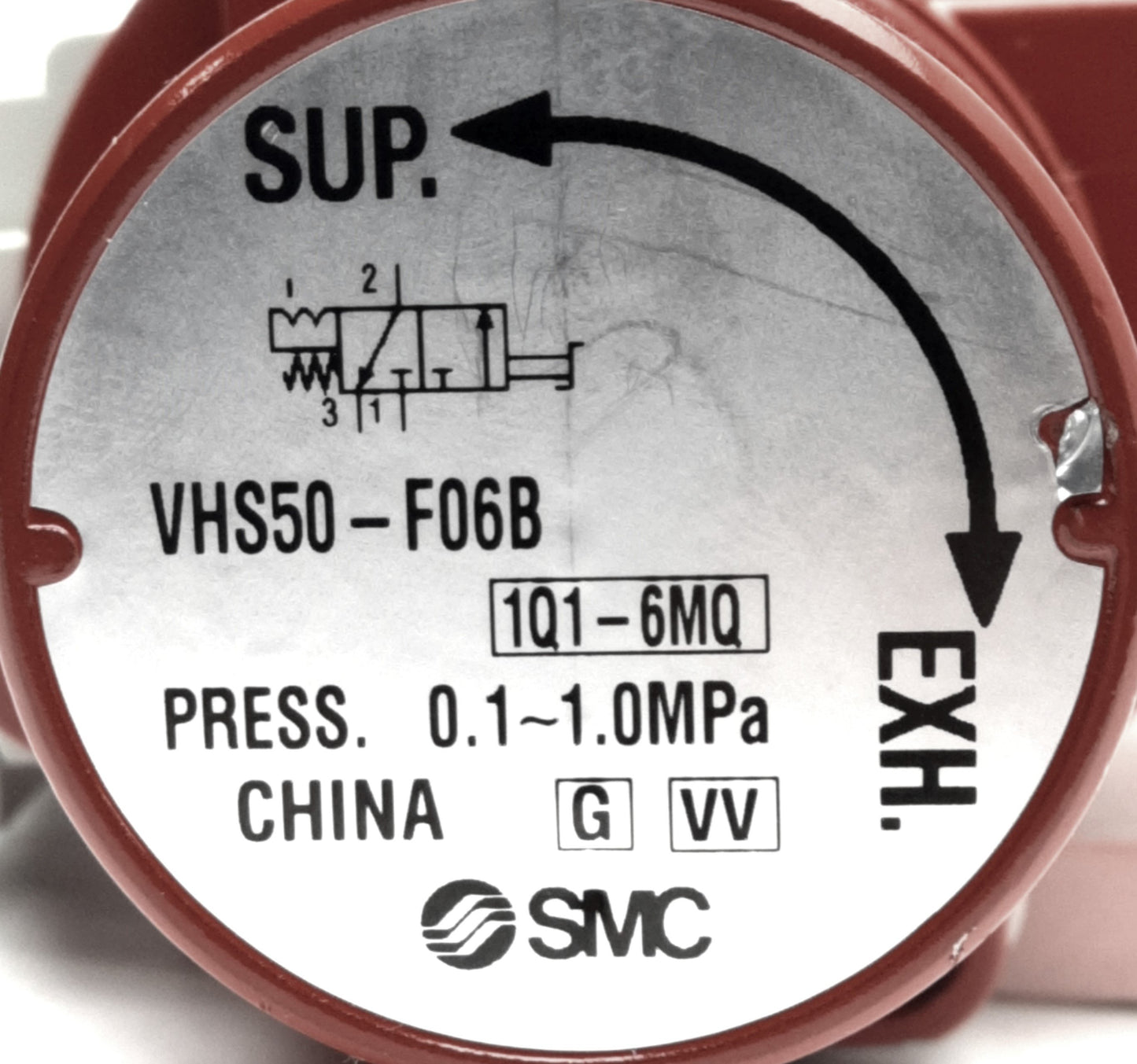 New – Open box SMC VHS50-F06B Single Action Relief Valve, 0.1-1.0MPa, 1/2" & 3/4" NPT, 2 Pos