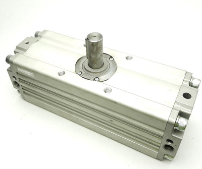 Used SMC CDRA1BS100-180Z Rotary Actuator, 100mm Bore, 180ø, 1.0MPa, 3/8" Rc