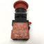 Used Omron A22NE-M-P102N Emergency E-Stop Push Button Switch Twist-to-Release 1NC-1NO
