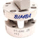 Used Bimba FT-040.25 Flat-II Non-Rotating Pneumatic Cylinder, Bore 3/4", Stroke 1/4"