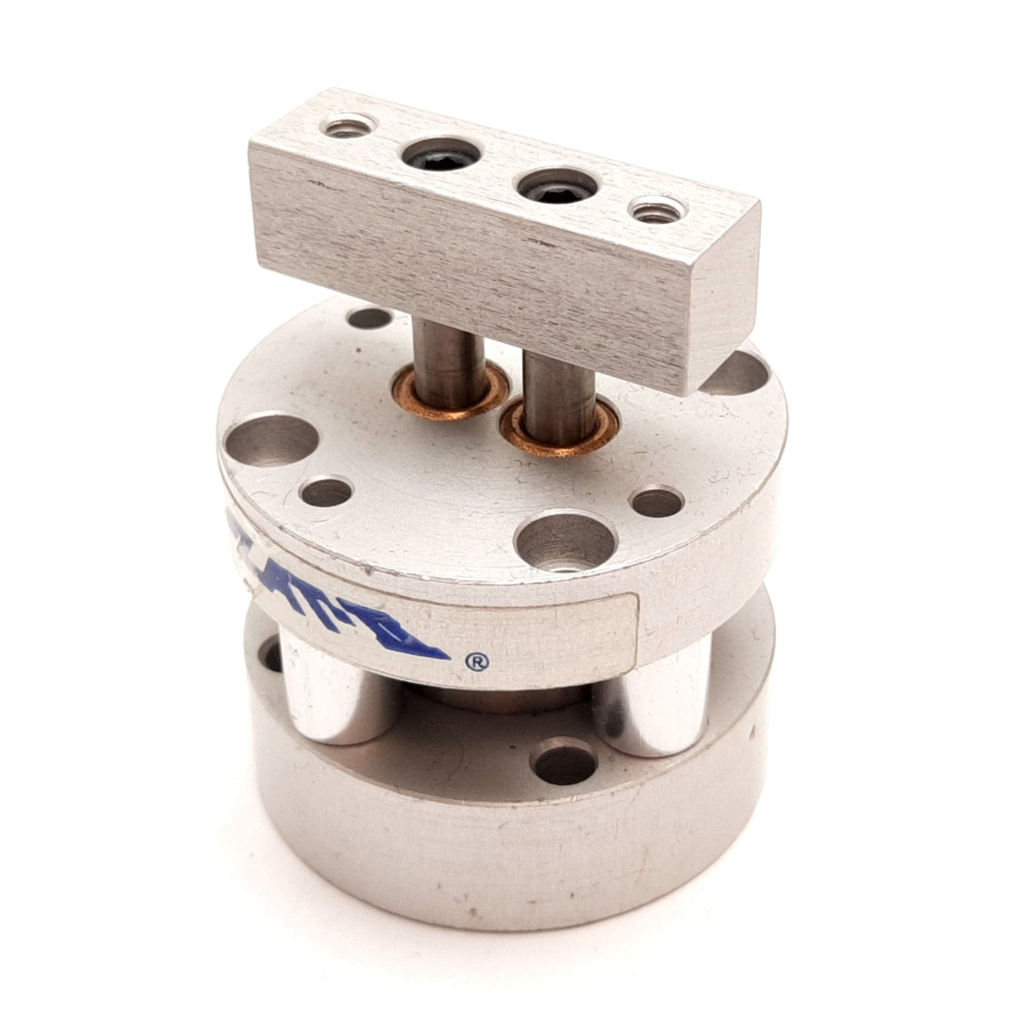 Used Bimba FT-040.25 Flat-II Non-Rotating Pneumatic Cylinder, Bore 3/4", Stroke 1/4"
