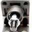 Used SMC NCAZ5-GCR012-0400 Pneumatic Tie Rod Cylinder, 1/2" Bore, 4" Stroke, 3/8"NPT