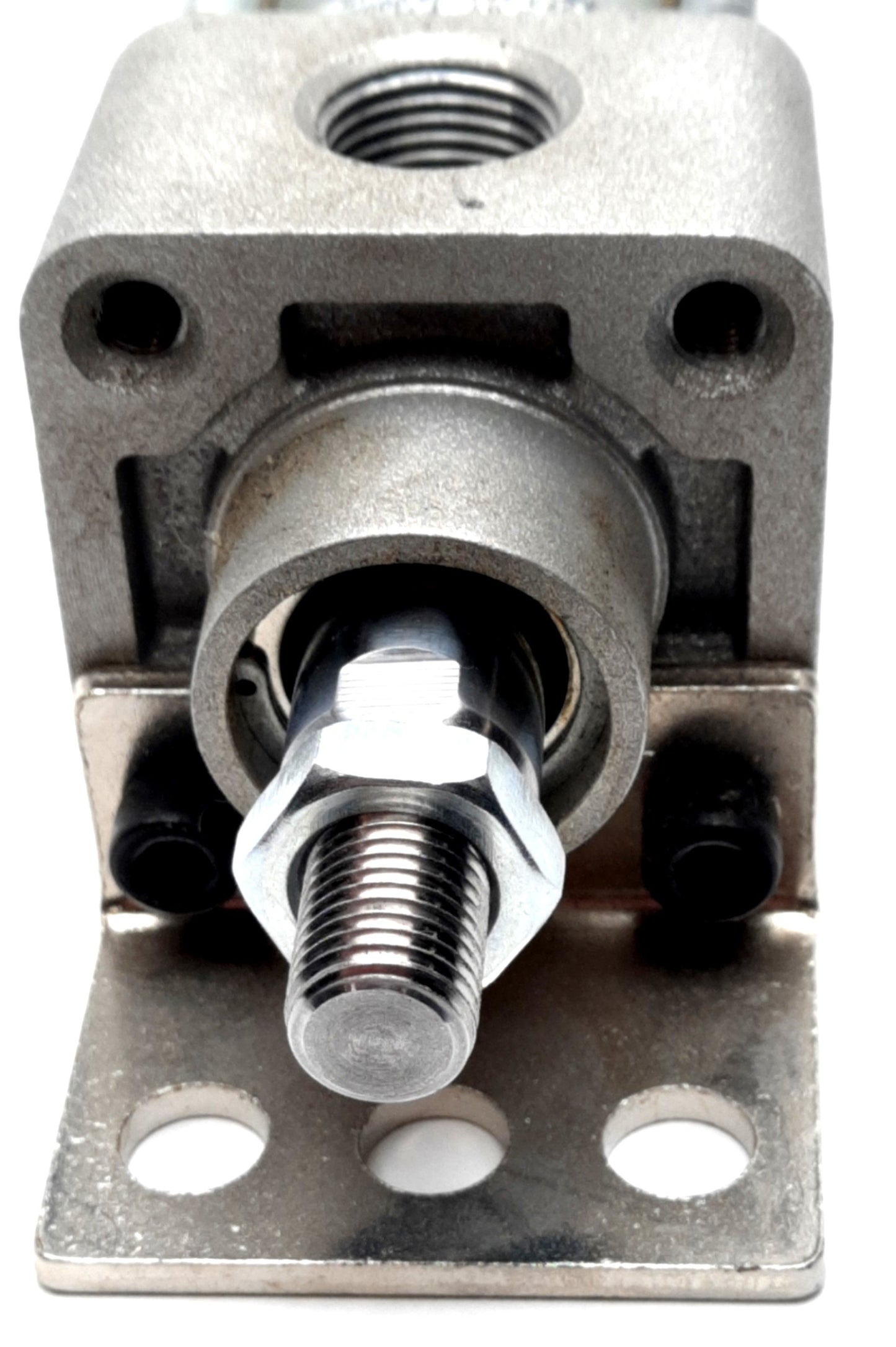 Used SMC NCAZ5-GCR012-0400 Pneumatic Tie Rod Cylinder, 1/2" Bore, 4" Stroke, 3/8"NPT