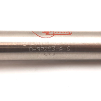 New Bimba D-92293-A-6 Pneumatic Cylinder, Spring Return, Bore: 3/4", Stroke: 7"