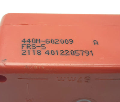 Used Allen Bradley 440N-G02009 Guardmaster Safety Switch, 250v 2A, NC, FRS-5