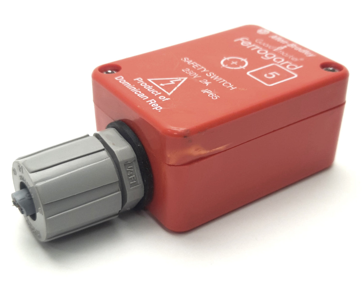 Used Allen Bradley 440N-G02009 Guardmaster Safety Switch, 250v 2A, NC, FRS-5