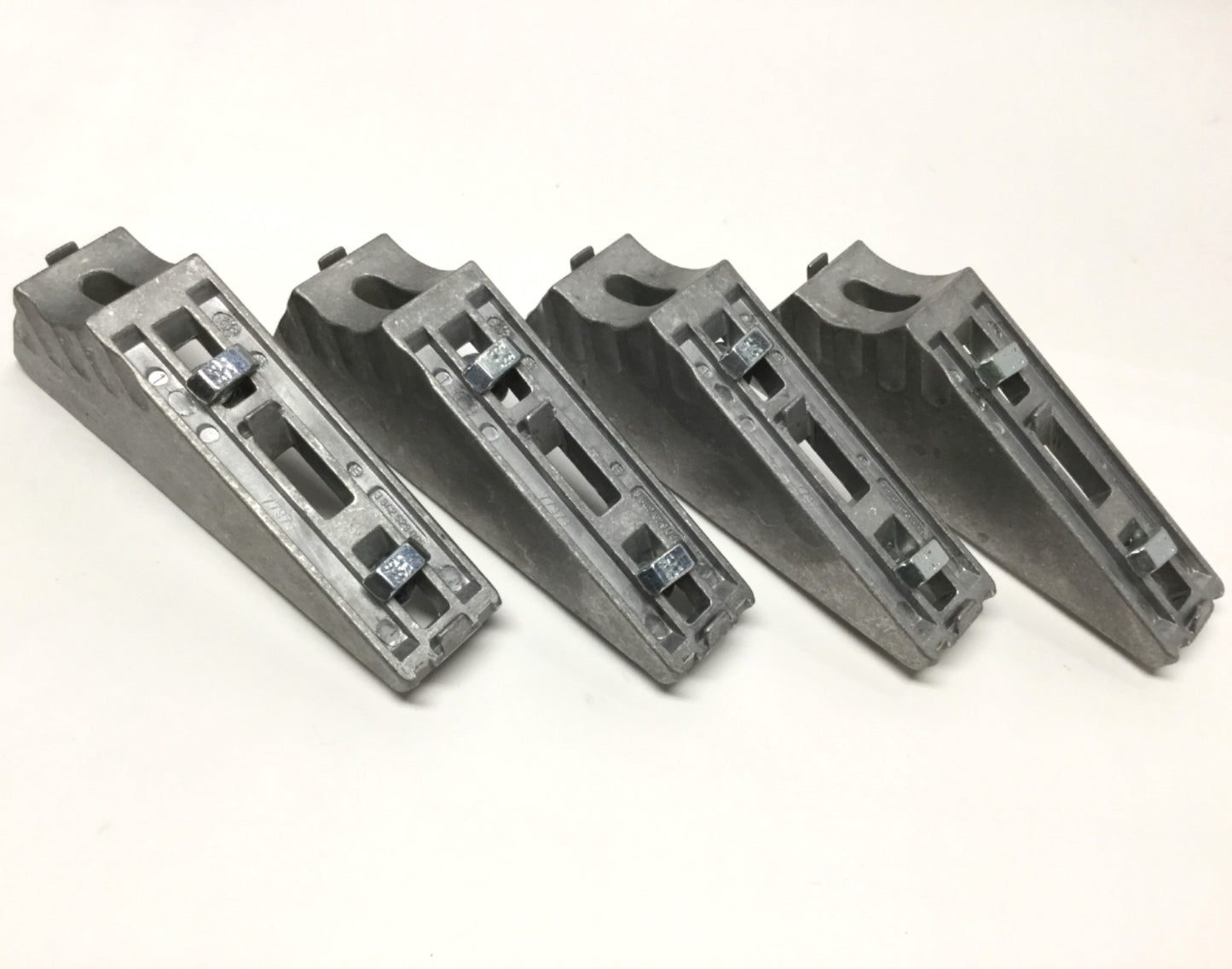 Used Lot of 4 Bosch 3842529006 Foundation Bracket Mounts 40x160mm, 10mm Slot