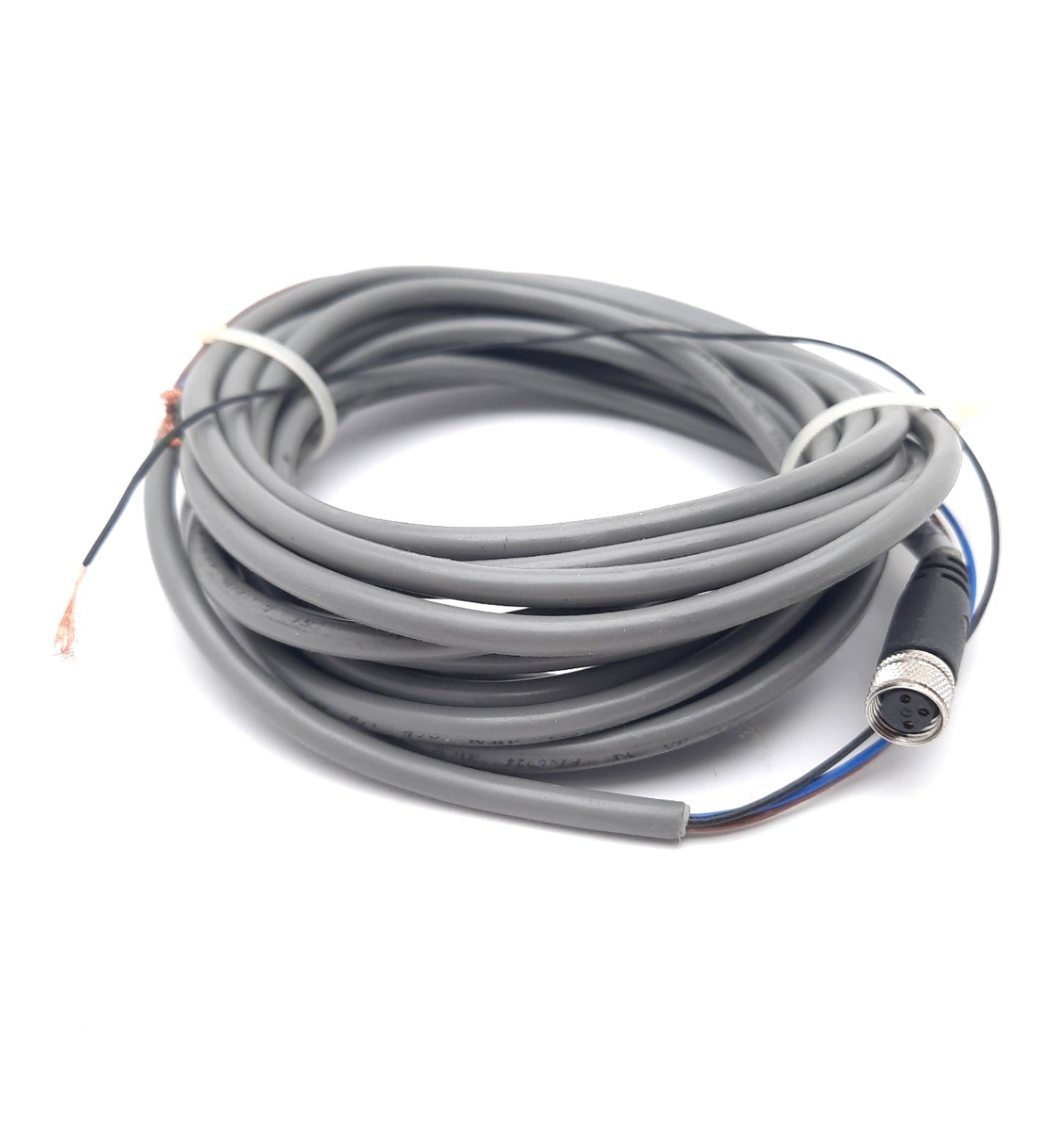 Used Parker LL101096 Quick Connect Cable 11FT 3 Pin Female 300V 24AWG