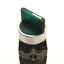 Used Schneider Electric ZB4BW035 Selector Switch 3-Pos, Stay Put, NO&NC, 120v AC
