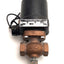 Used Magnatrol MS10M41Z Bronze Solenoid Valve 3/8" NPT, 120v AC Coil, 25W, 50Psi, NC