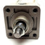 Used SMC NCDA1C200-1600 Tie Rod Cylinder, 2" Bore, 16" Stroke, Rear Clevis, 3/8" Rc
