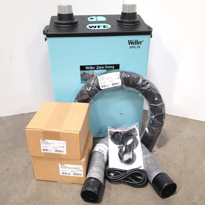 New Weller WFE2XKIT1 Economy Volume Fume Extraction System 120VAC, 100m³/h, HEPA H13
