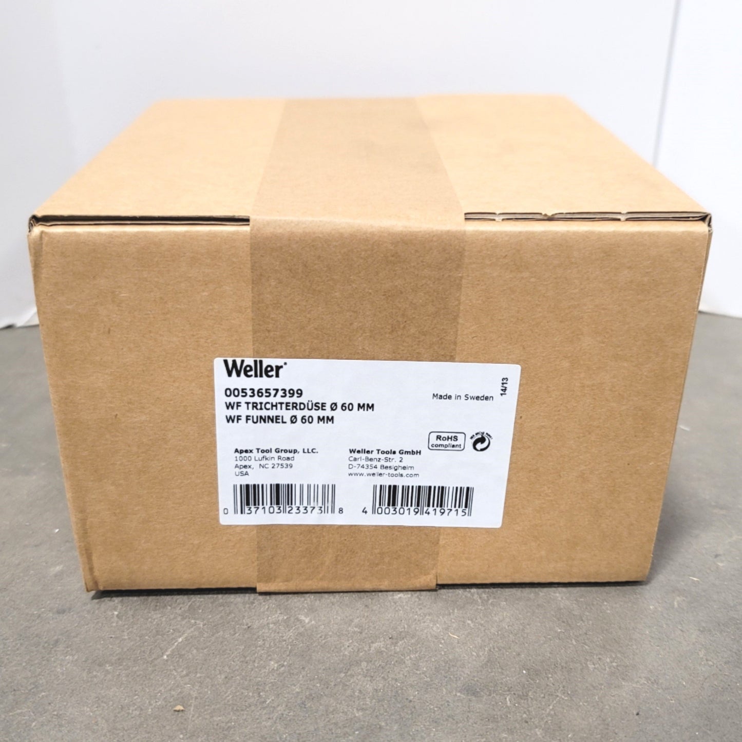 New Weller WFE2XKIT1 Economy Volume Fume Extraction System 120VAC, 100m³/h, HEPA H13