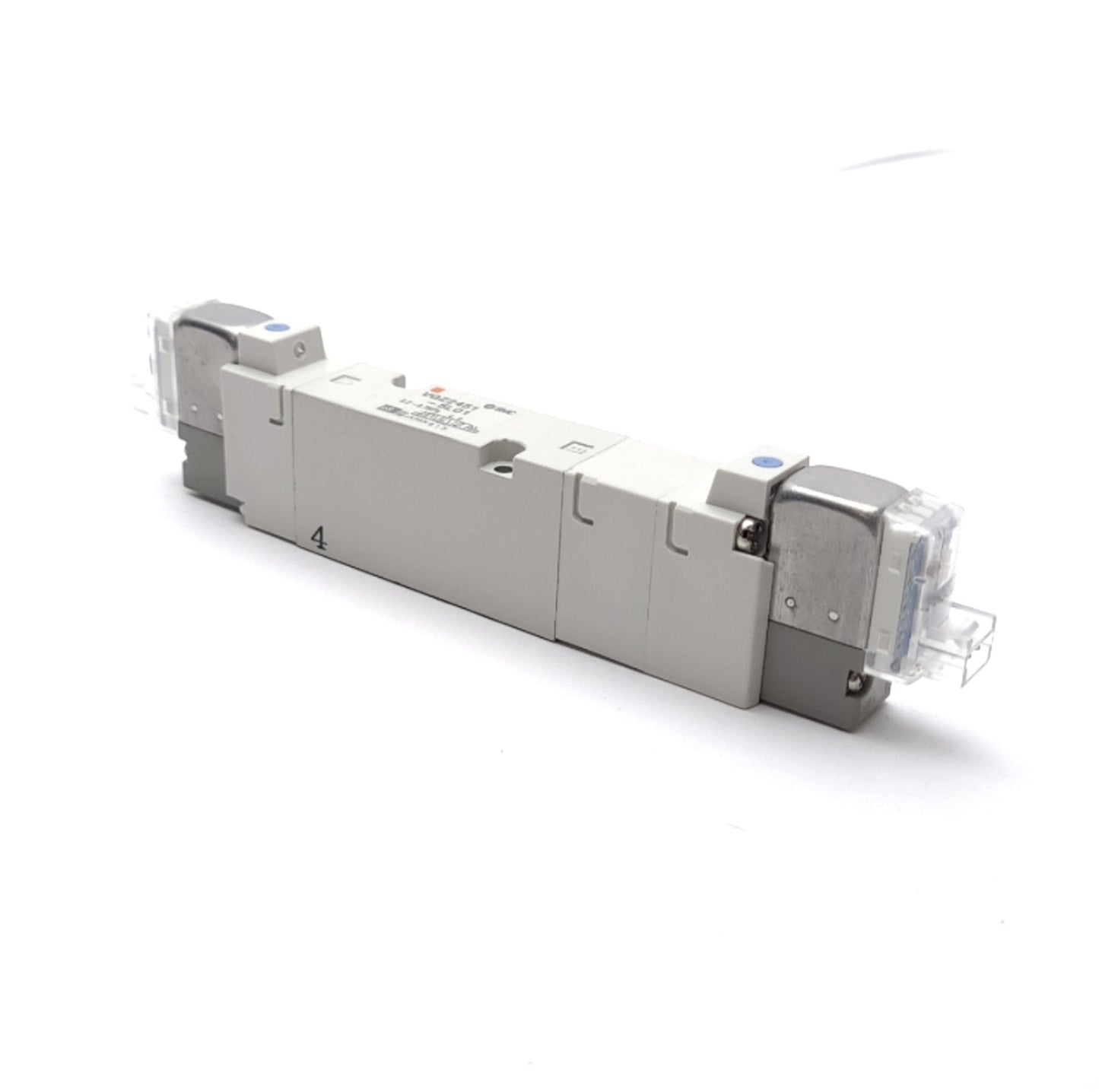 New SMC VQZ2451-5LO1 Solenoid Valve, Base Mounted, 3 Pos, Exhaust Center, 24VDC Coil