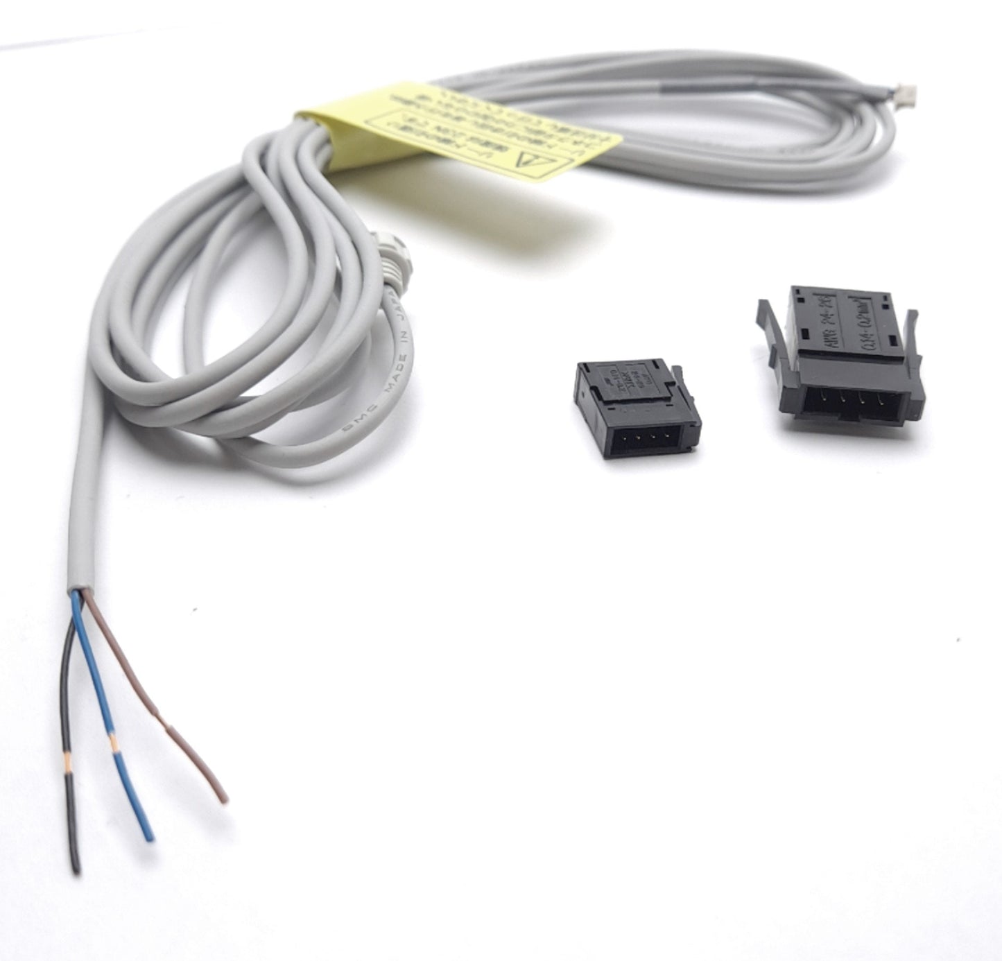 New SMC ZS-26-G Connector With Sensor Cable W/U-Clamp (PSE530), 3 Meter Length