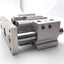 Used SMC MLGPM63-25-F Guided Pneumatic Cylinder Slide Bearing, 63mm Bore, 25mm Stroke