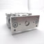 Used SMC MLGPM63-25-F Guided Pneumatic Cylinder Slide Bearing, 63mm Bore, 25mm Stroke