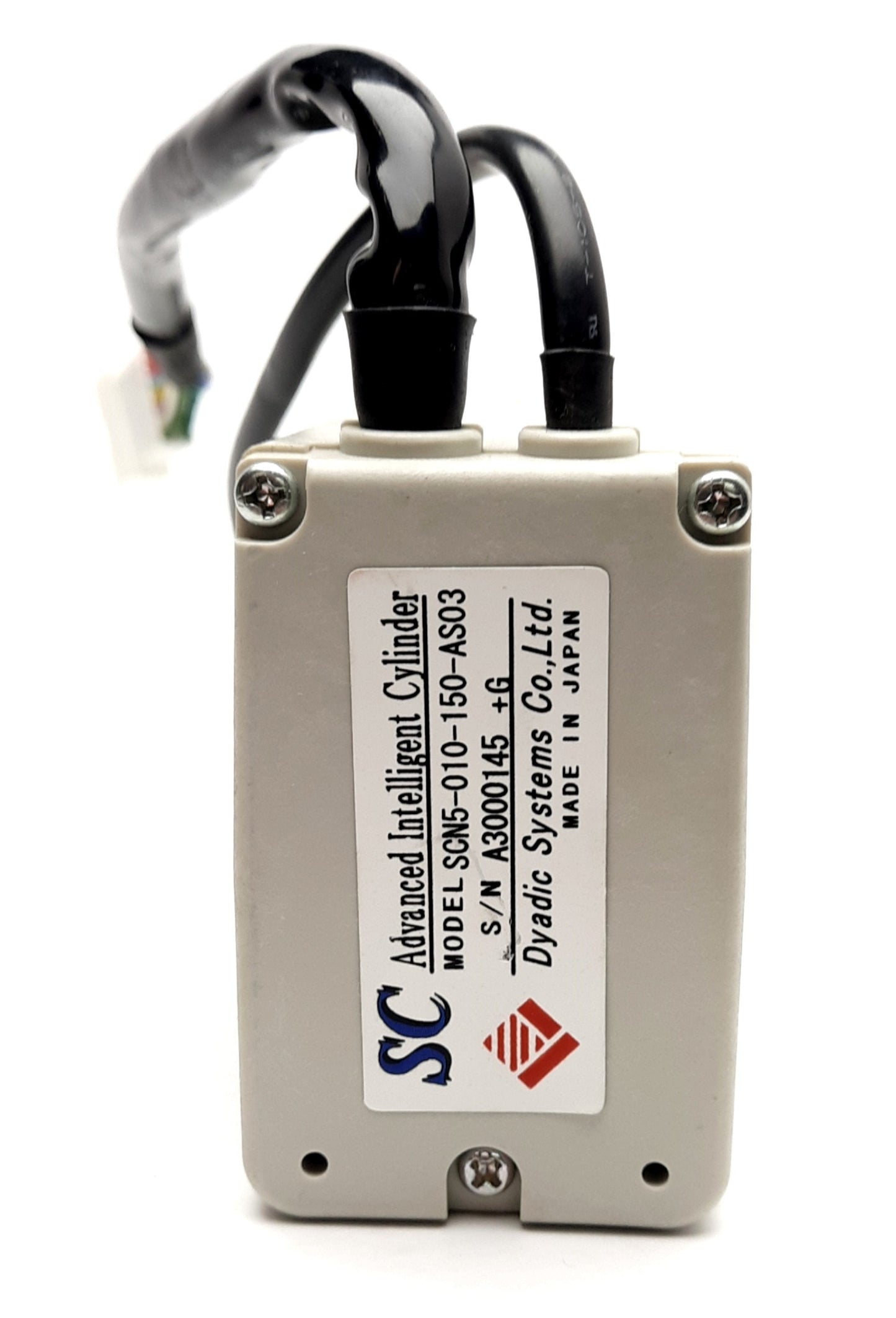Used Dyadic SCN5-010-150-AS03 Electric Cylinder 150mm Stroke 100N Ø15 Rod 400mm/s 24V