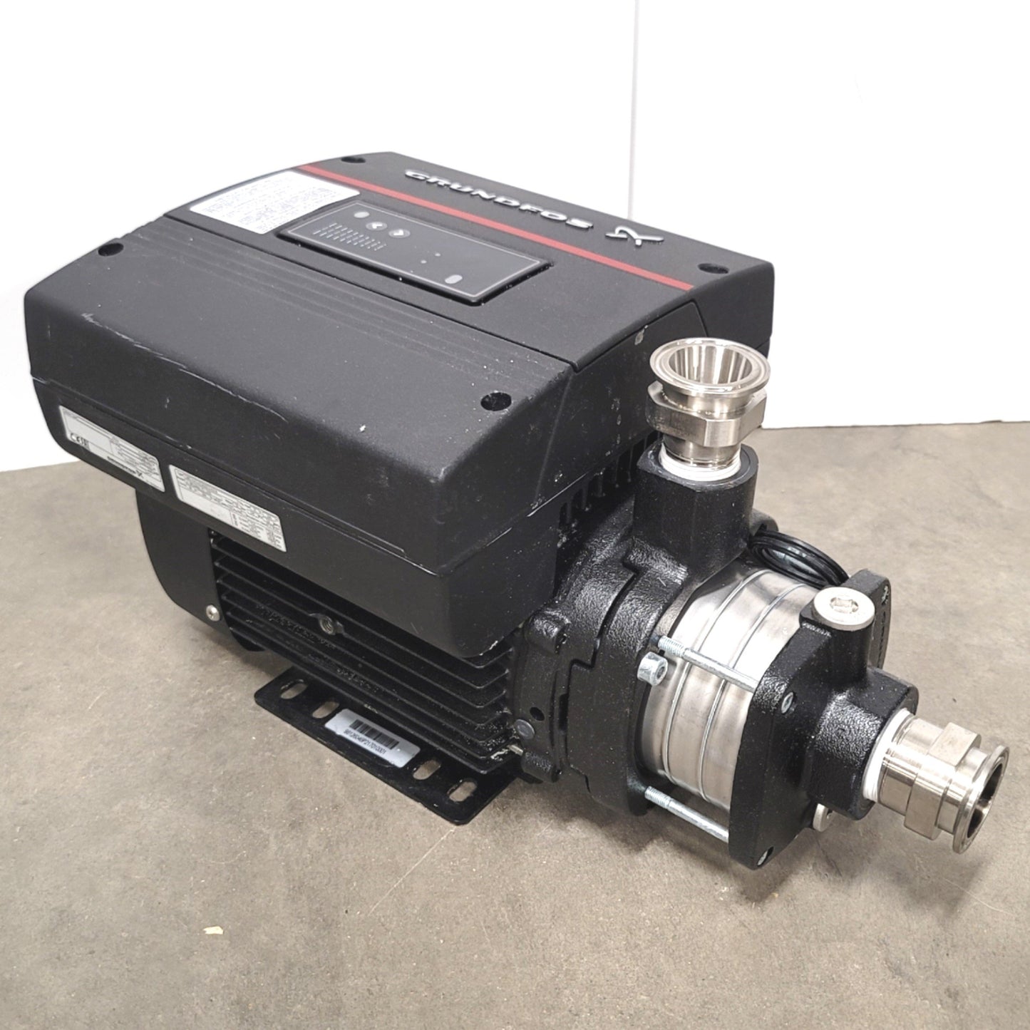 Used Grundfos CME5-4 A-S-A-E-AQQE Q-A-D-N Multi-Stage Pump 2HP 208/230VAC 3-Ph, 5m³/h
