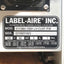 Used LABEL-AIRE 3115NV-1500 LH Wipe-On Labeller 7.13" Web 1500ft/min Left Hand 120VAC