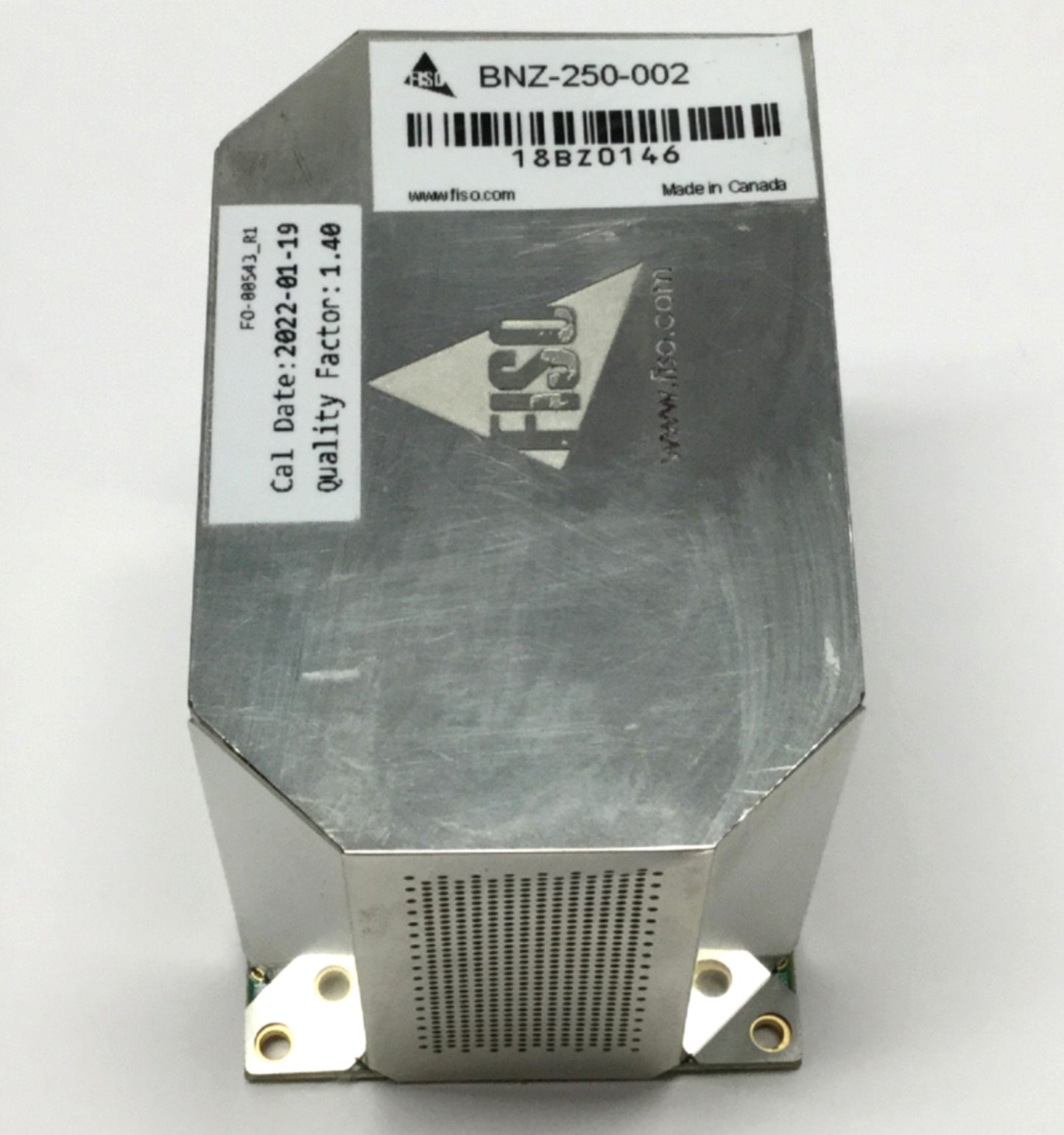 Used FISO BNZ-250-002 Fiber Optic Sensor Module