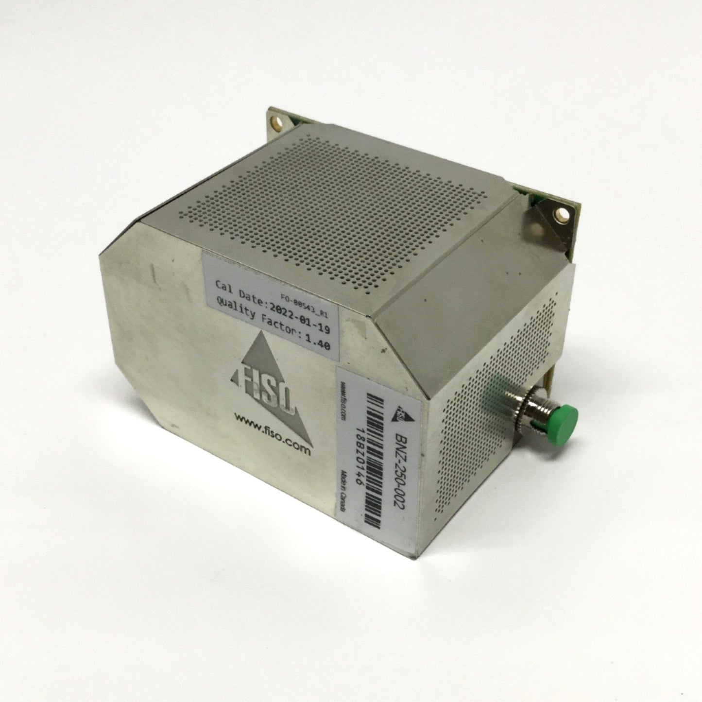 Used FISO BNZ-250-002 Fiber Optic Sensor Module
