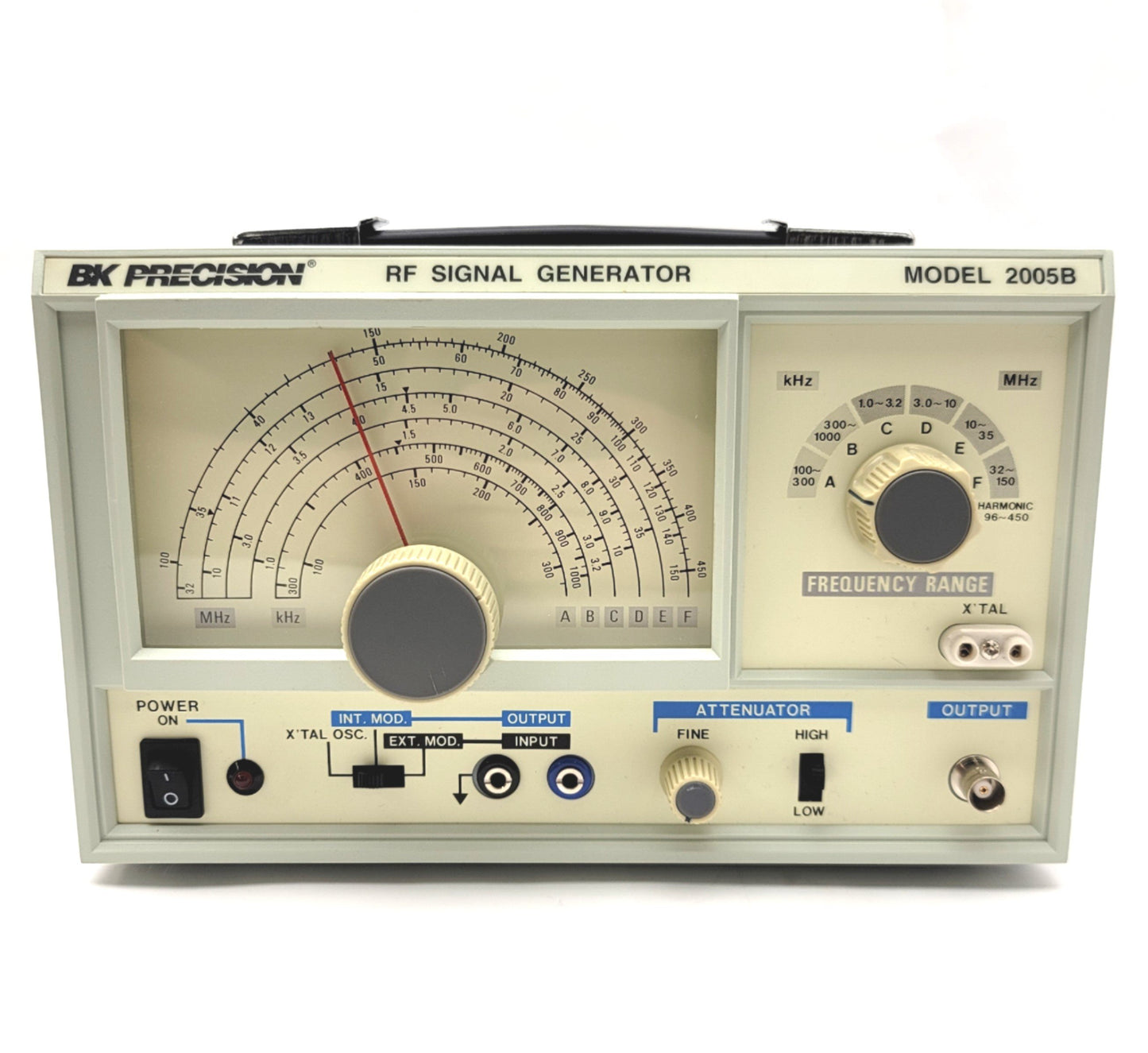 Used BK Precision 2005B RF Signal Generator 100kHz To 150MHz, 100mV RMS, 120/240VAC