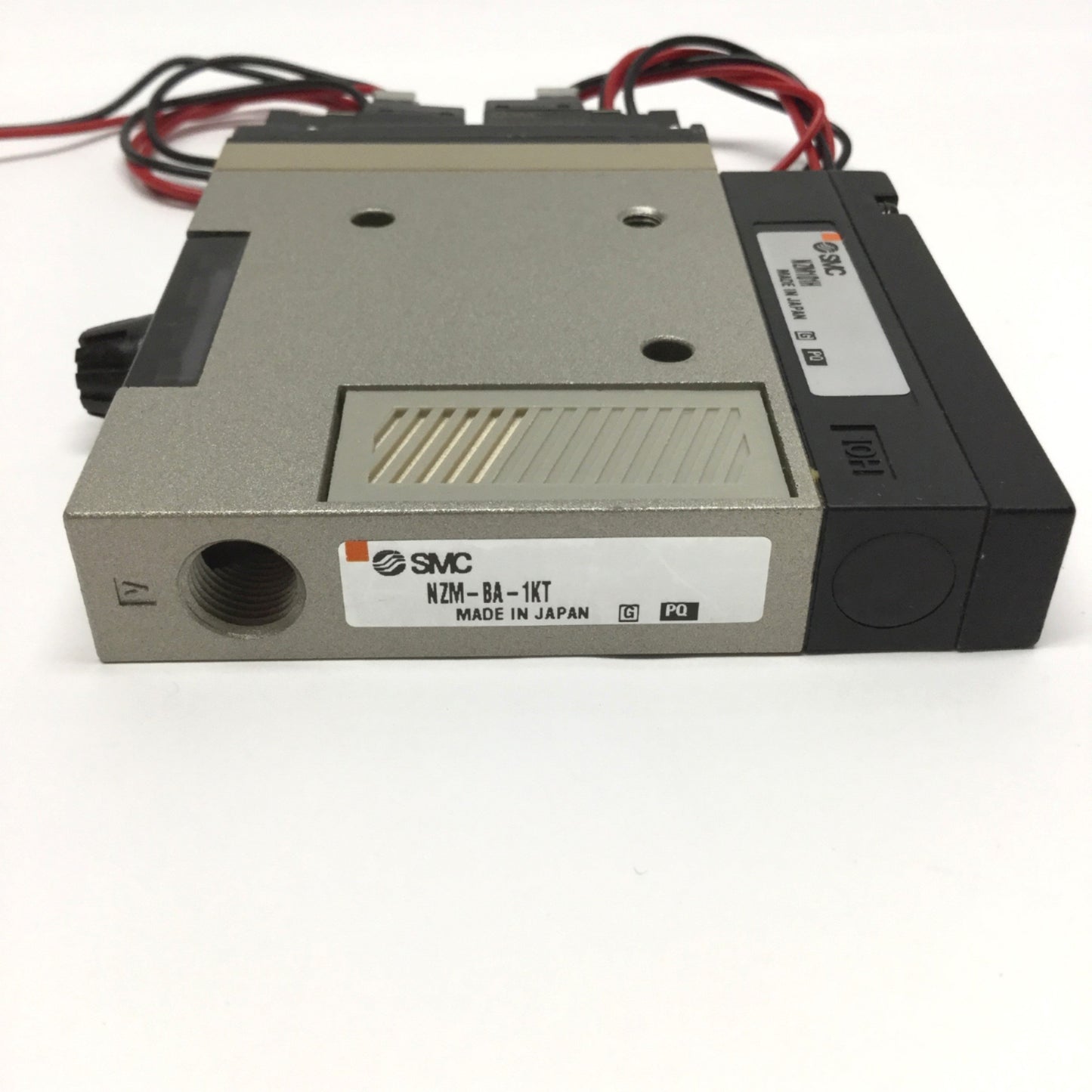 Used SMC NZM101H Vacuum Ejector Venturi Generator, -630mmHg, 100psi Max, 24VDC Coil