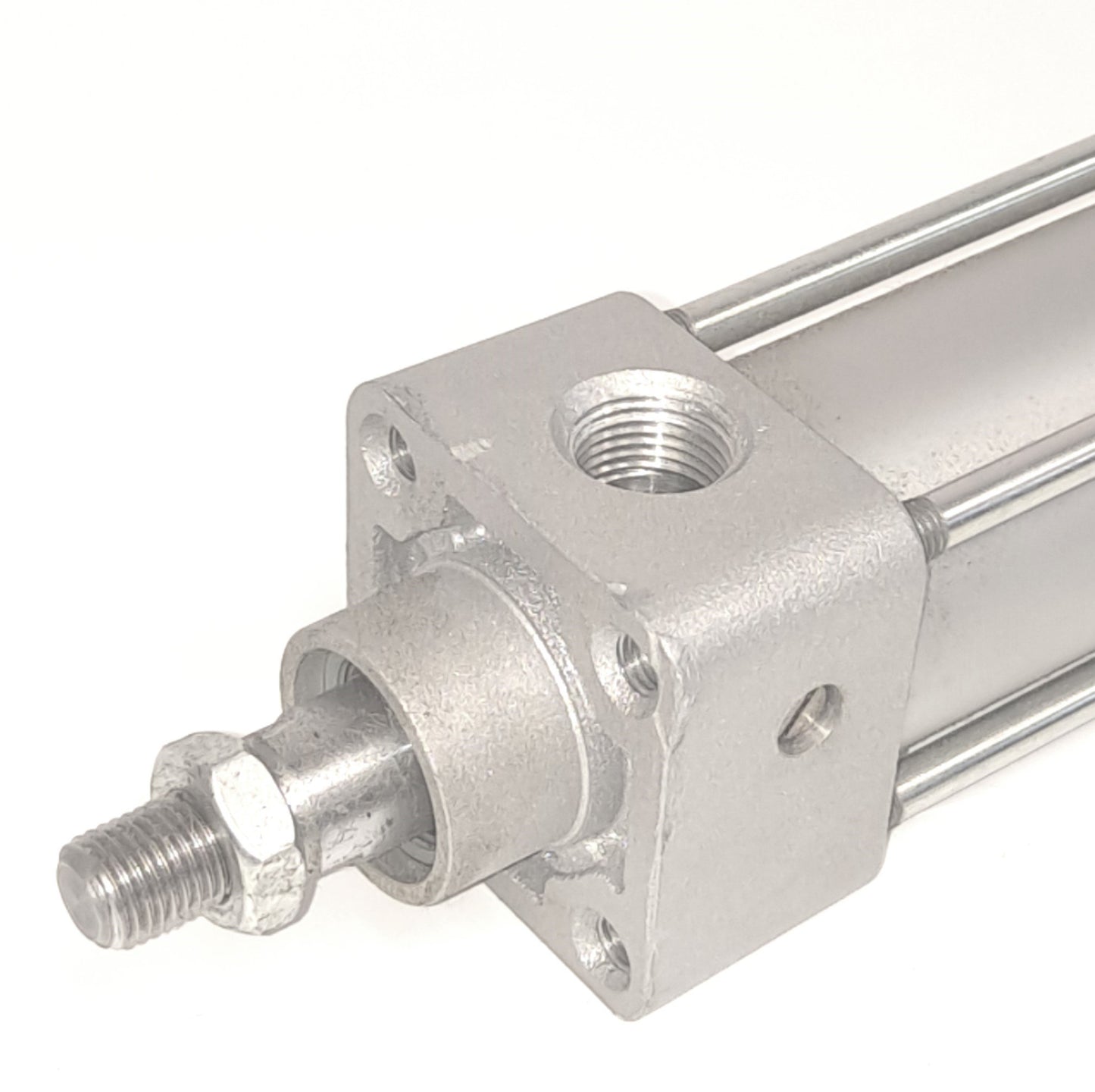 Used SMC NCA1B150-2000 Tie Rod Pneumatic Cylinder, 1-1/2" Bore, 20" Stroke, 3/8" NPT