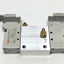 Used SMC SYJ5123-5MOU-M5-Q Body Ported Solenoid Valves (x2) 5-Port, 2-Position, 24VDC