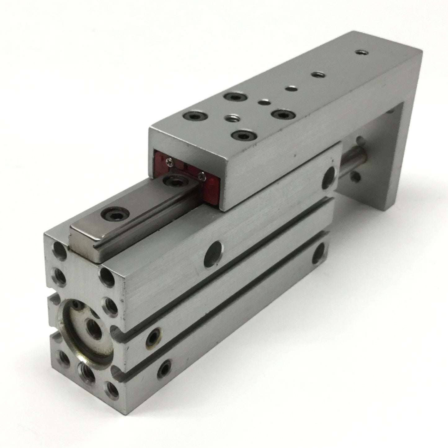 Used Phd SHP1 16 X 35 Rail Thruster Pneumatic Slide Table Ø16mm Bore, 35mm Stroke
