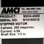 New AMCI SM34-450D Stepper Motor, 2-Phase, 200 Steps, 4.0A, 1/2" Shaft, NEMA34
