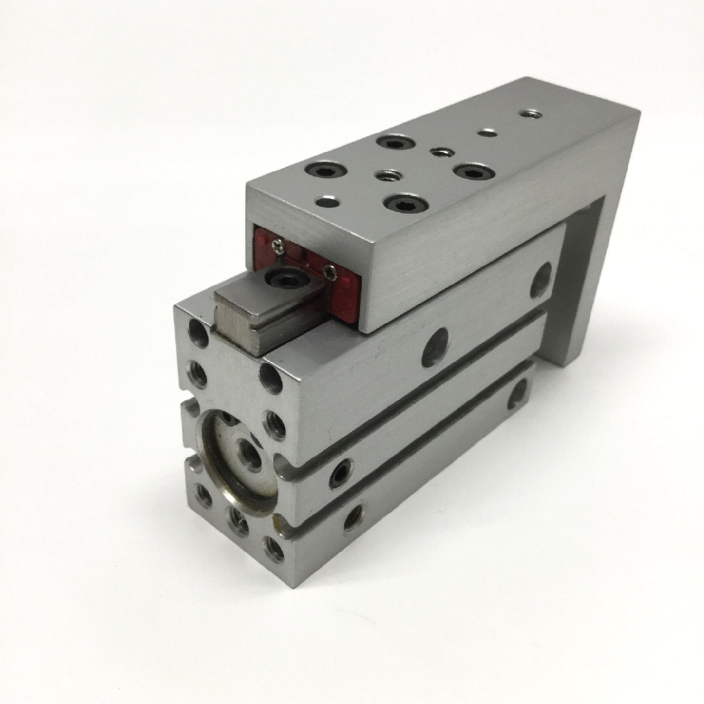 Used Phd SHP1 16 X 15 Rail Thruster Pneumatic Slide Table Ø16mm Bore, 15mm Stroke