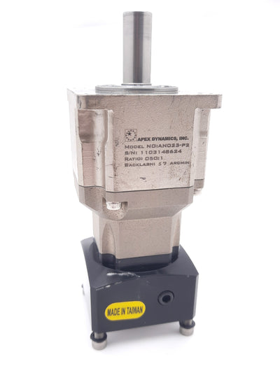 Used Apex Dynamics AN023-P2 High Precision Planetary Gearbox 25:1 Ratio NEMA 23