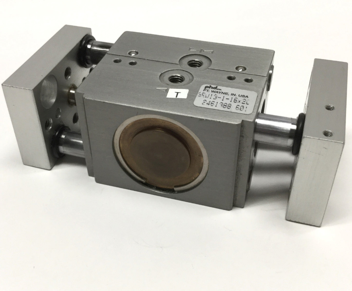 Used PHD GRW13-1-16x20 Wide Body Parallel Gripper Ø16mm Bore, 20mm Stroke, 36lbf Grip