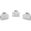 Used Lot of 3 Polyconn PC101NB-4 Pipe Union Tee, 1/4" Fitting, FNPT, 1000PSI Rating