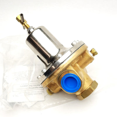 New REGO 1786B Heavy Duty Gas Line Regulator, 435PSI MAX 40-110PSI, 3/4"FNPT, Brass