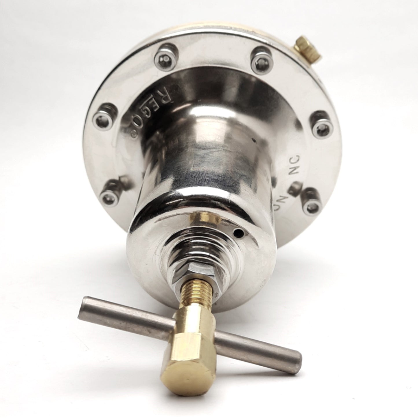 New REGO 1786B Heavy Duty Gas Line Regulator, 435PSI MAX 40-110PSI, 3/4"FNPT, Brass