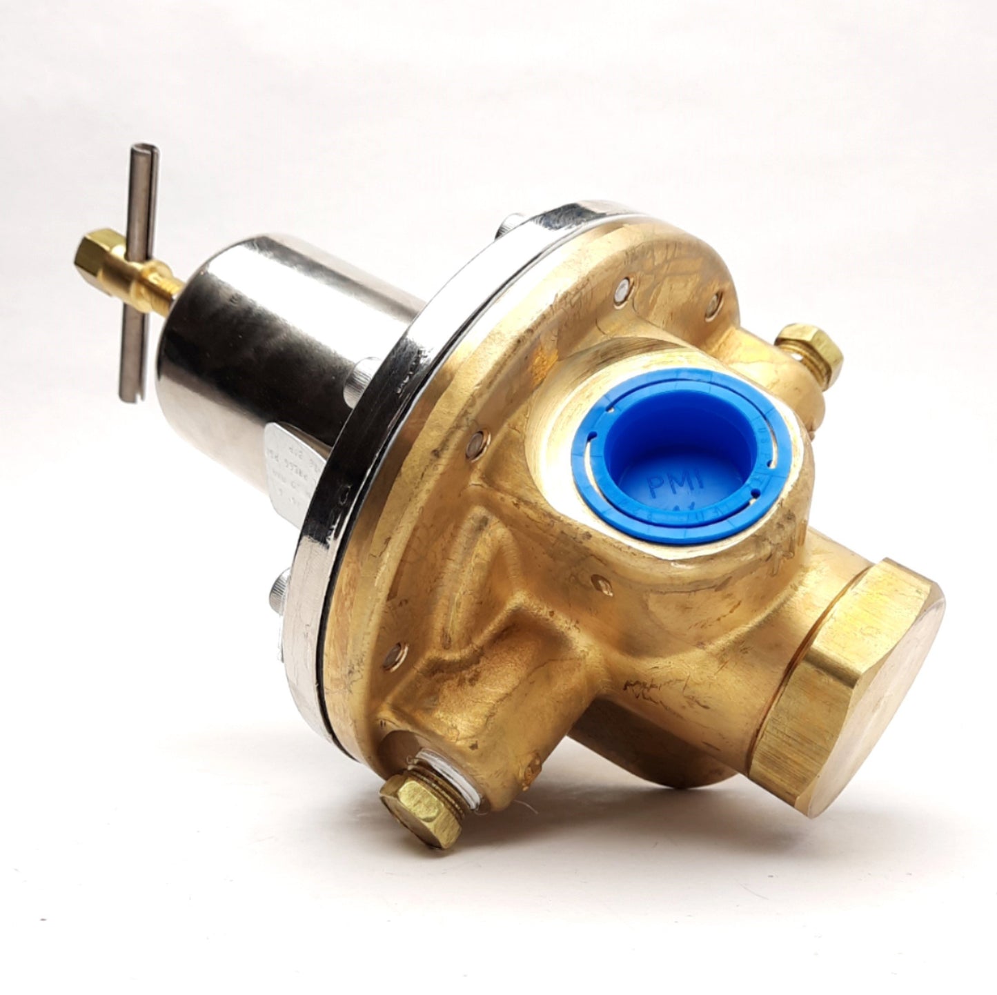 New REGO 1786B Heavy Duty Gas Line Regulator, 435PSI MAX 40-110PSI, 3/4"FNPT, Brass