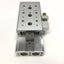 Used SMC MXS16-50 Dual Rod Guided Cylinder Air Slide Table, 16mm Bore, 50mm Stroke