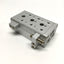 Used SMC MXS16-50 Dual Rod Guided Cylinder Air Slide Table, 16mm Bore, 50mm Stroke
