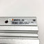 Used SMC MXS16-50 Dual Rod Guided Cylinder Air Slide Table, 16mm Bore, 50mm Stroke