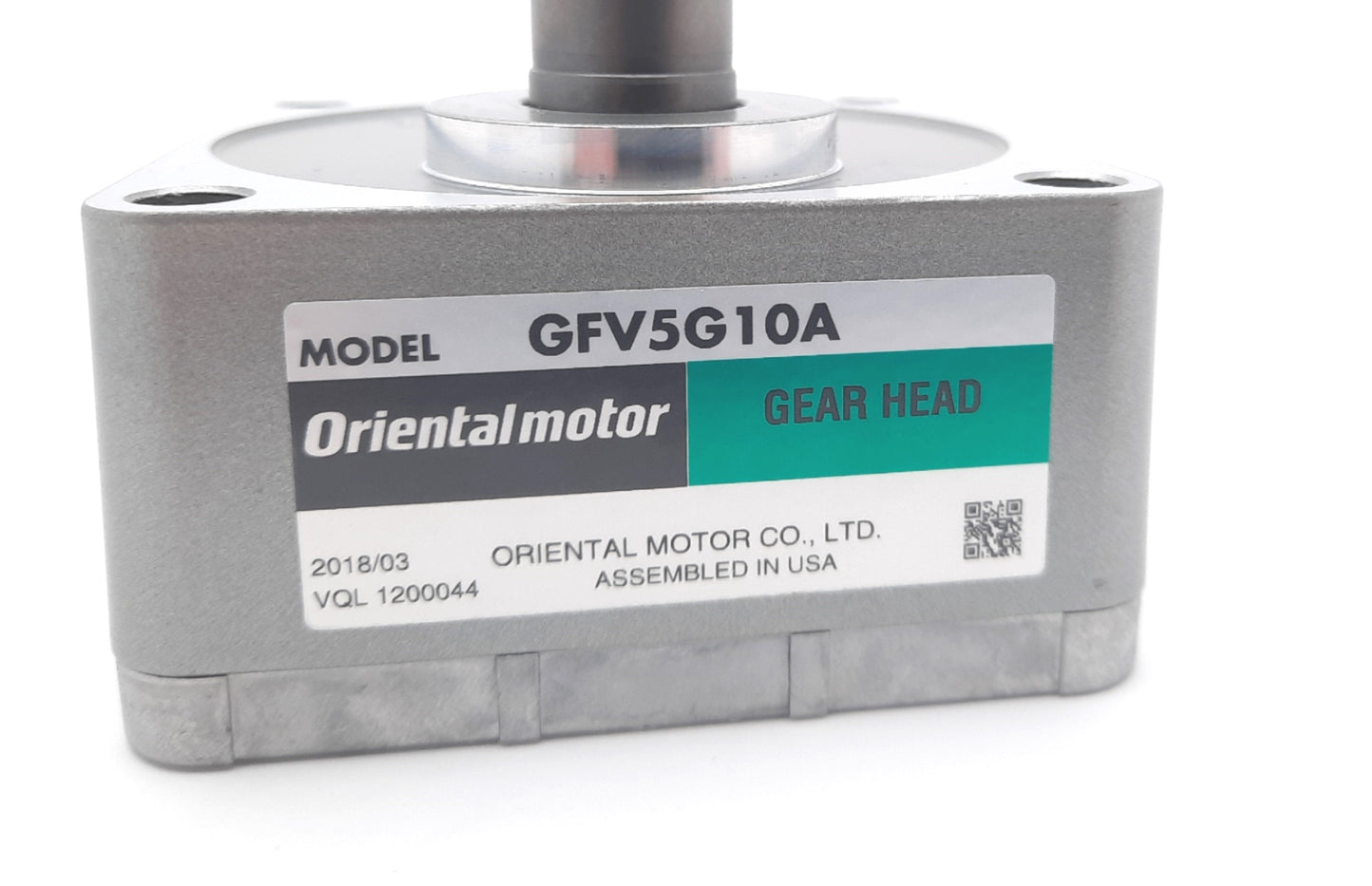 New Oriental Motor GFV5G10A Parallel Shaft Gearhead 10:1 Ratio, 3/4" Output Shaft